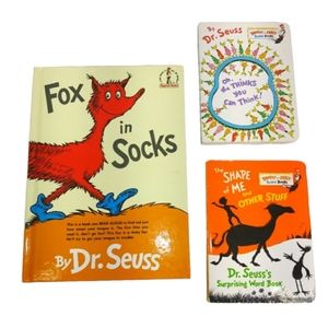 Dr. Seuss Books Set Of 3 Books